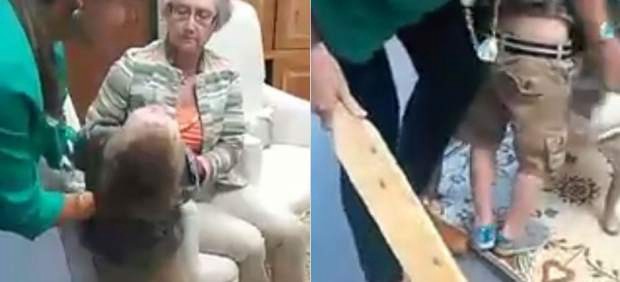 Video viral: una mujer publicó la paliza de la directora del colegio a su hijo | Redes