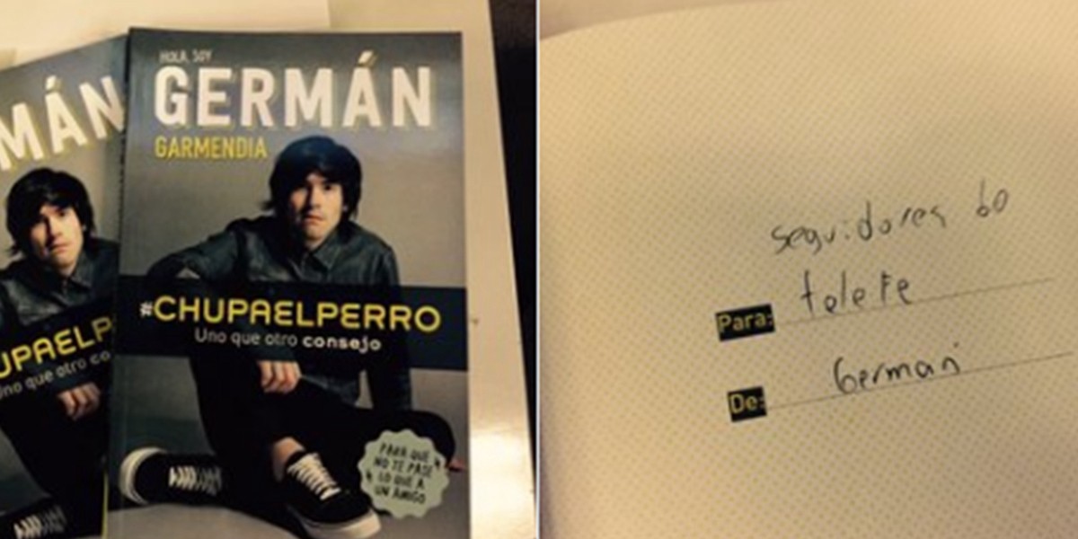 #SoyGermanEnTelefe: estos son los ganadores de los libros autografiados | Redes