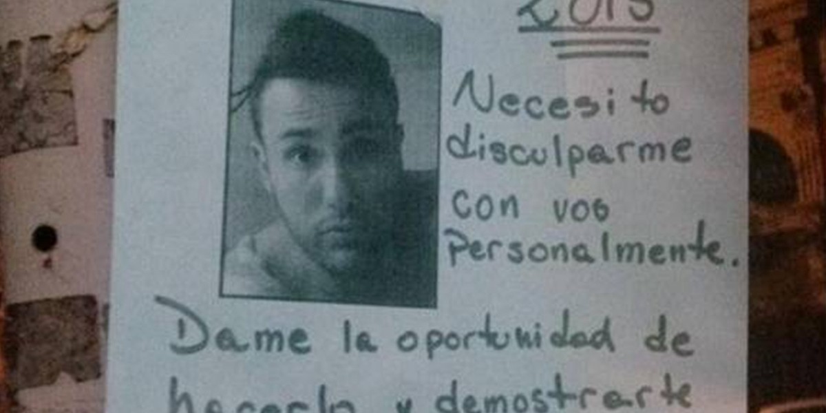 “Amor en tiempos de Tinder”: él la eliminó y ella empapeló Palermo para encontrarlo | Redes