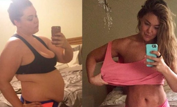 La radical transformación de una mujer que bajó 60 kilos tras la muerte de su esposo | Redes