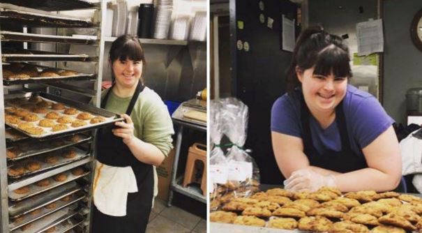 No la contrataban por tener síndrome de Down y abrió su propia panadería | Redes