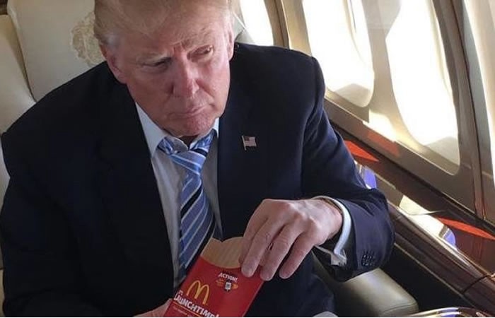 Donald Trump fue insultado en Twitter desde la cuenta de McDonald´s | Redes