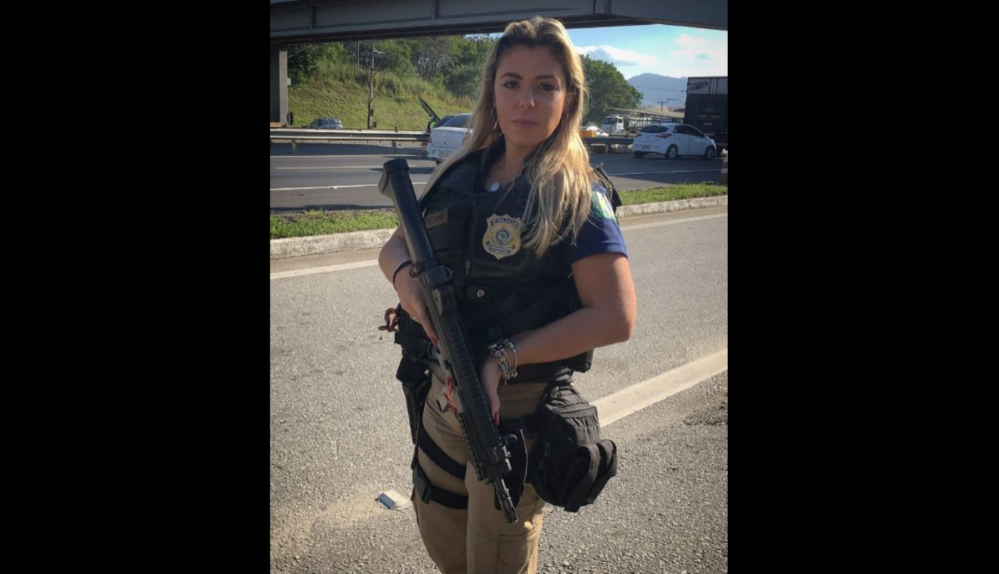 La policía brasileña que se volvió una sensación en todo el mundo por sus fotos en Instagram | Redes