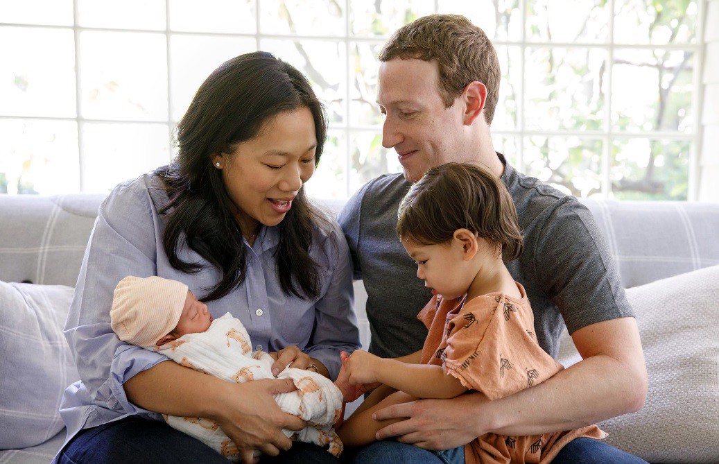 Zuckerberg anuncia el nacimiento de August, su segunda hija con una tierna carta en Facebook | Redes