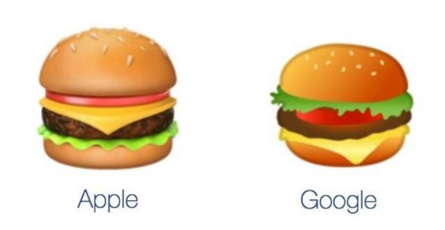 La insólita polémica entre Google y Apple por el queso de las hamburguesas | Redes