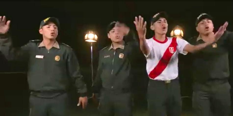 El rap de la policía de Perú para alentar a su Selección | Redes