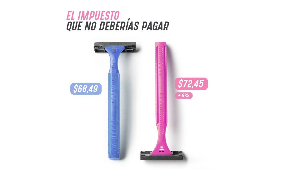 Campaña contra el "impuesto rosa" a las mujeres | Redes