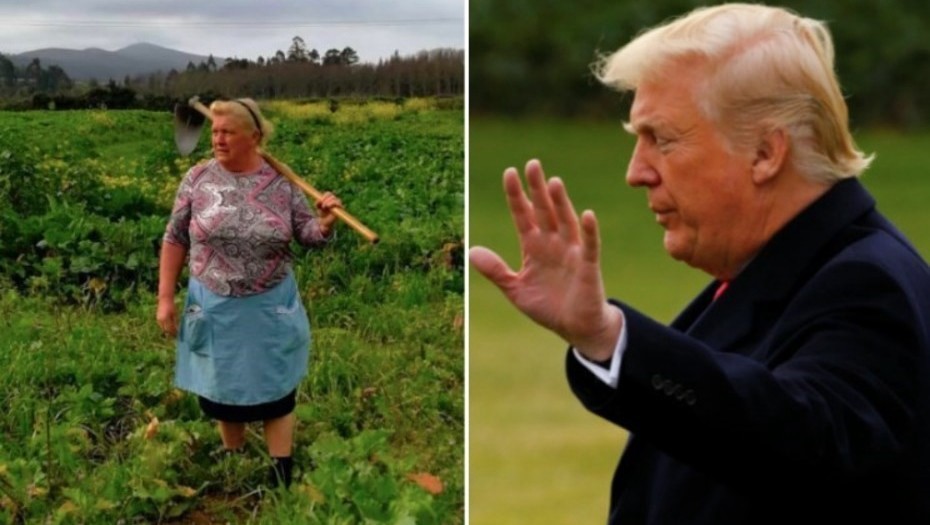 El increíble parecido de una campesina española y Donald Trump que arrasa en las redes sociales | Redes