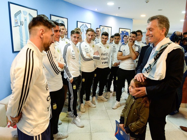 Los cinco jugadores de la Selección que no estuvieron en la foto con Macri | Rusia 2018