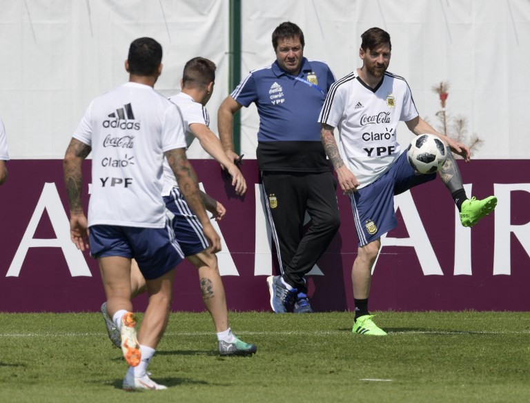 Argentina se entrena pensando en el choque decisivo con Nigeria | Rusia 2018