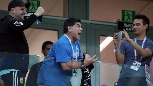 Maradona pidió tener una reunión con los jugadores: "Vamos a defender el prestigio, muchachos" | Rusia 2018
