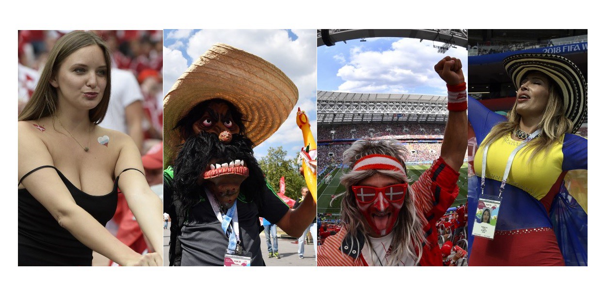 En fotos: sensualidad y color en Francia-Dinamarca | Rusia 2018