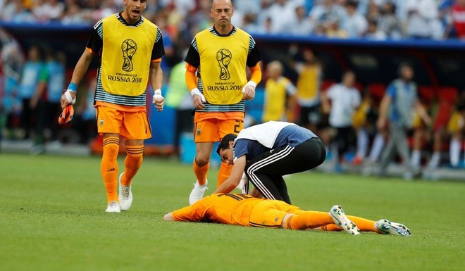 Tristeza enorme: el video de Armani, destruido tras la derrota con Francia | Rusia 2018