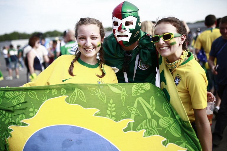 Brasil-México: el duelo en las tribunas | Rusia 2018