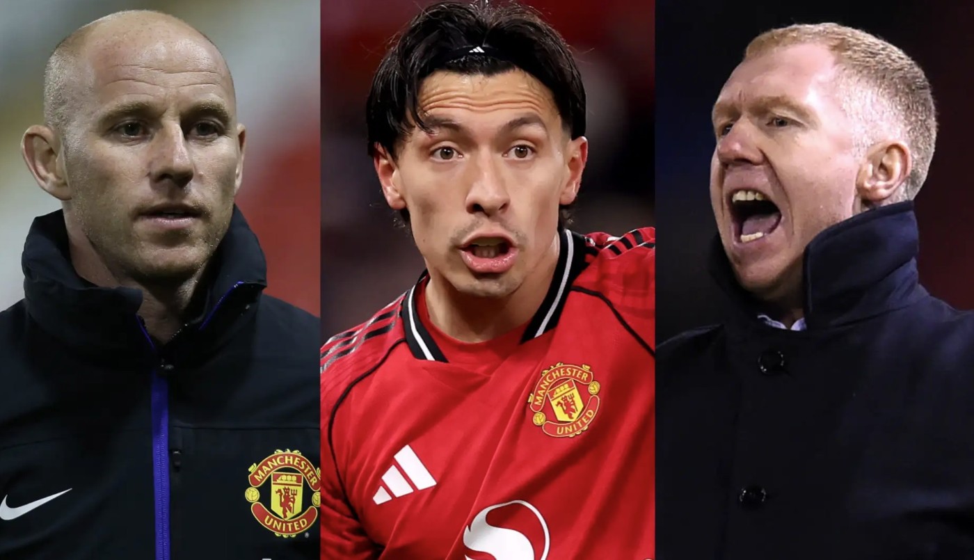 Sigue la novela en el Manchester United: Paul Scholes y Nicky Butt le aconsejaron "madurar" a Lisandro Martínez | Deportes