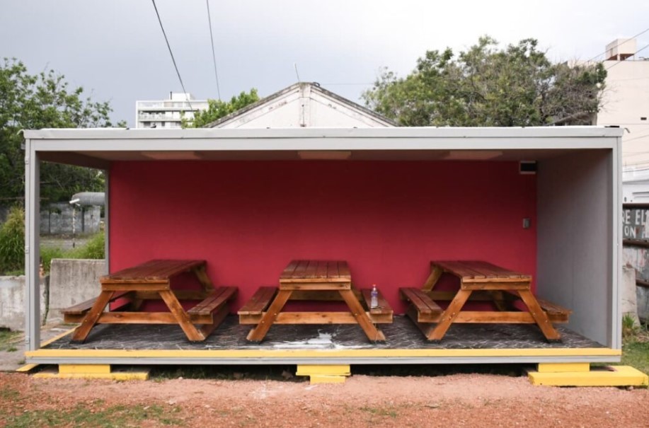 Morón inauguró una estación de descanso para repartidores y repartidoras de plataformas | Política