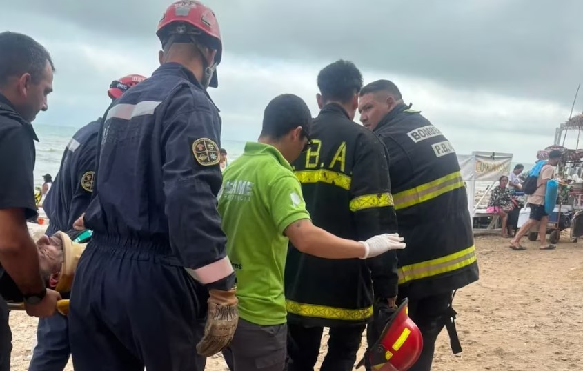 Parapentista cayó más de 20 metros y se estrelló contra los acantilados de Mar del Plata | Actualidad