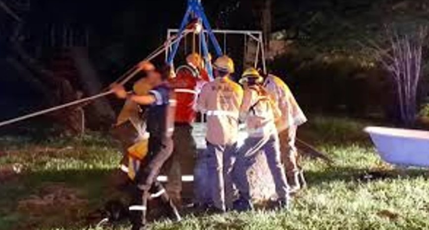 Dramático rescate en Córdoba: un hombre se lanzó dentro un aljibe para salvar a su hija | Actualidad