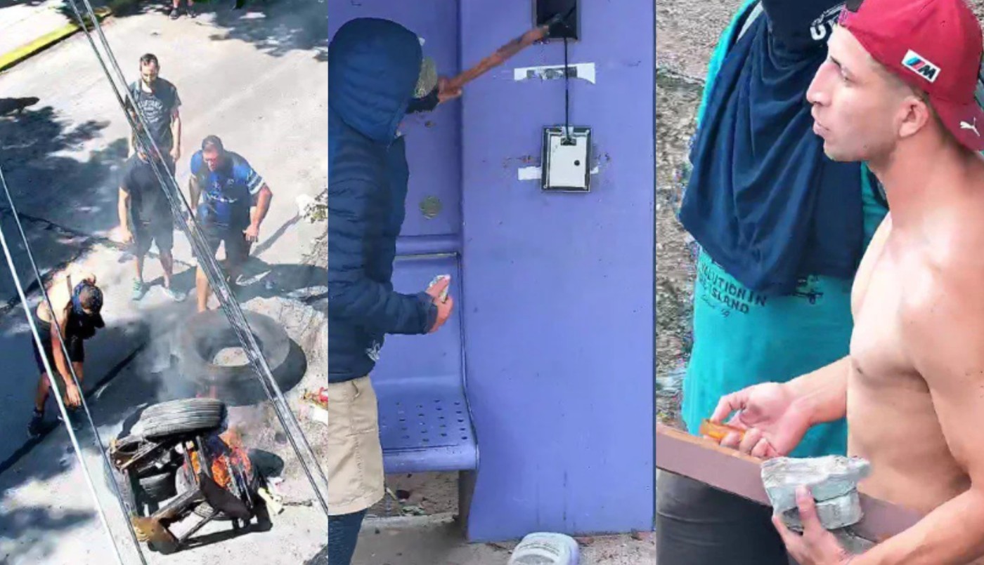 Violenta manifestación de "trapitos" por la implementación del Estacionamiento Medido en Quilmes | Actualidad