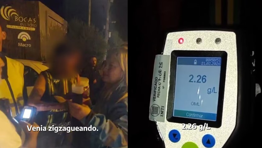 Hacía zigzag por la Ruta 11 porque tenía 2,26 g/l de alcohol en sangre: le sacaron la licencia | Actualidad