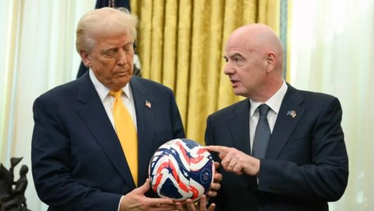 Trump dice que Irán es bienvenido a competir en la Copa Mundial de la FIFA 2026