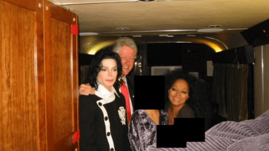 Archivos Epstein: las fotos de Bill Clinton, Diana Ross y Michael Jackson