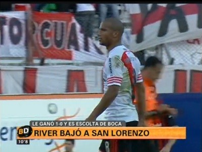 Una vez más, River le ganó 1 a 0 a San Lorenzo con gol de Sánchez