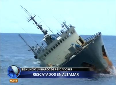 Ambientalistas rescataron a pescadores ilegales