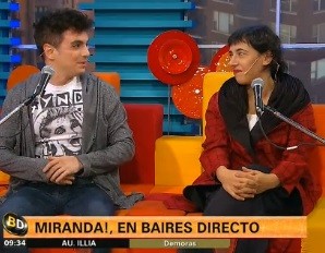 El acústico de Miranda! en Baires Directo