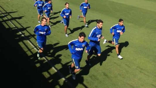 Osvaldo y Gago entrenaron diferenciado de cara a los Superclásicos