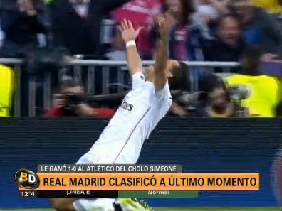 Real Madrid sigue en la Champions con un gol en el final