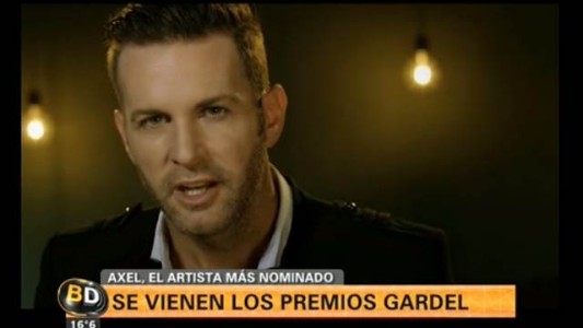 Axel es el artista más nominado para los premios Gardel 2015
