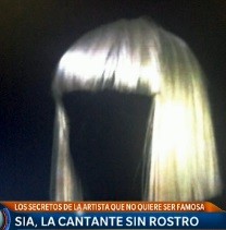 Sia, la cantante sin rostro