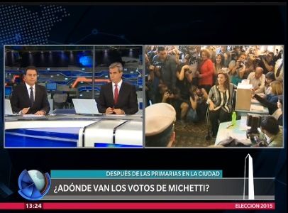 Telefe Noticias a las 13 / Bloque 1 / 27/04/2015