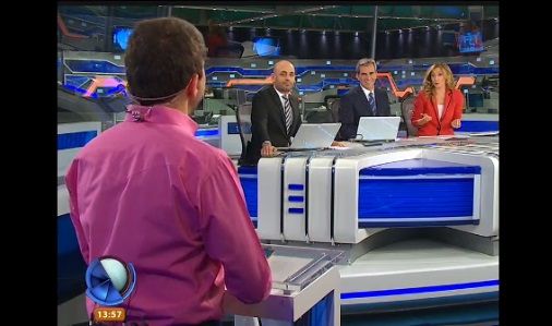 Telefe Noticias a las 13 - Bloque 2 - Martes 28 de abril de 2015