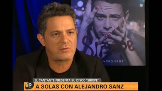 A solas con Alejandro Sanz: "Sirope suena a música tocada con amigos"