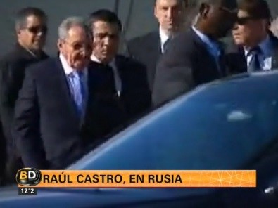 Visita de Raúl Castro a Moscú