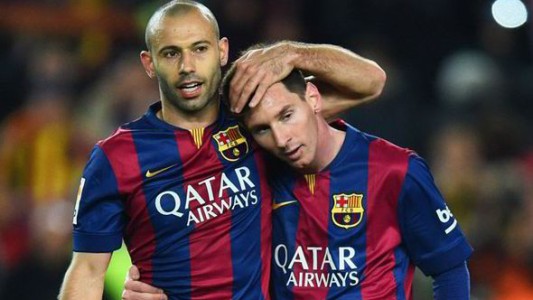 Mascherano: "Soy muy afortunado por vivir tan cerca la magia de Messi"
