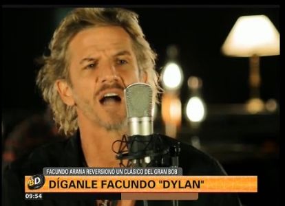 Facundo Arana grabó una versión de un clásico de Bob Dylan