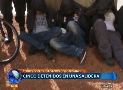 Detuvieron a "motochorros" tras una salidera a metros del Congreso