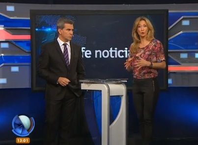 Telefe Noticias a las 13 / Bloque 1 / 14/05/2015