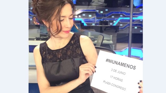#NiUnaMenos Telefe Noticias se une a la campaña en repudio a femicidios