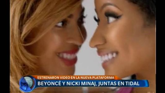 Beyoncé y Nicky Minaj apelan a su sensualidad para promocionar Tidal