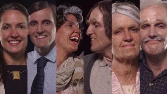 Video viral: la increíble transformación de una pareja con el paso del tiempo