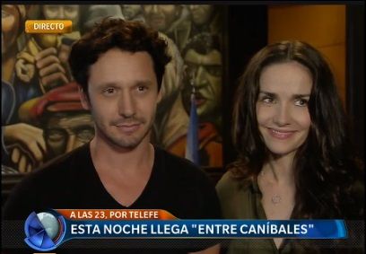 Natalia Oreiro y Benjamín Vicuña hablan de "Entre Caníbales"