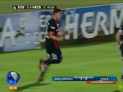Con tres goles de cabeza San Lorenzo avanzó en la Copa Argentina