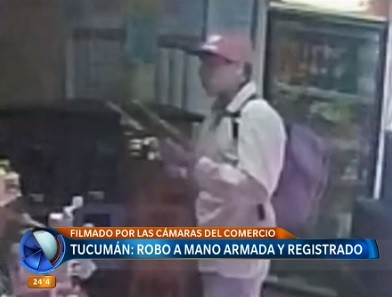 Video: asalto a mano a armada en Tucumán