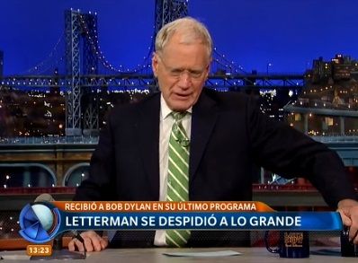 Letterman se despidió a lo grande
