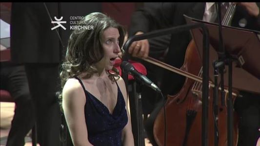 Emocionante versión del himno por Elena Roger y la Sinfónica Nacional en el Centro Cultural Kirchner