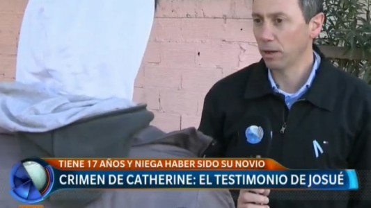 Habló el adolescente sospechoso por el crimen de Catherine: "Nunca tuvimos contacto"